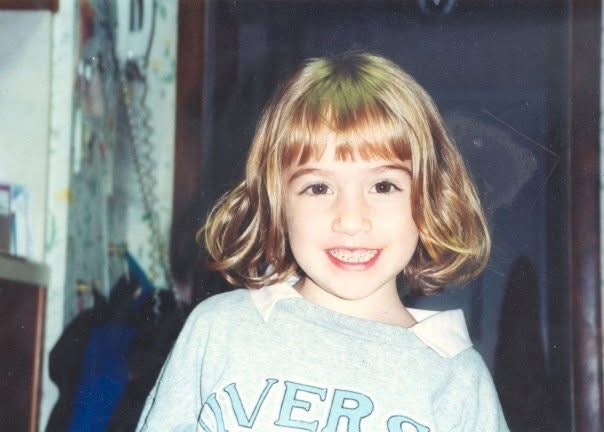 Tamar as a kid in New Jersey